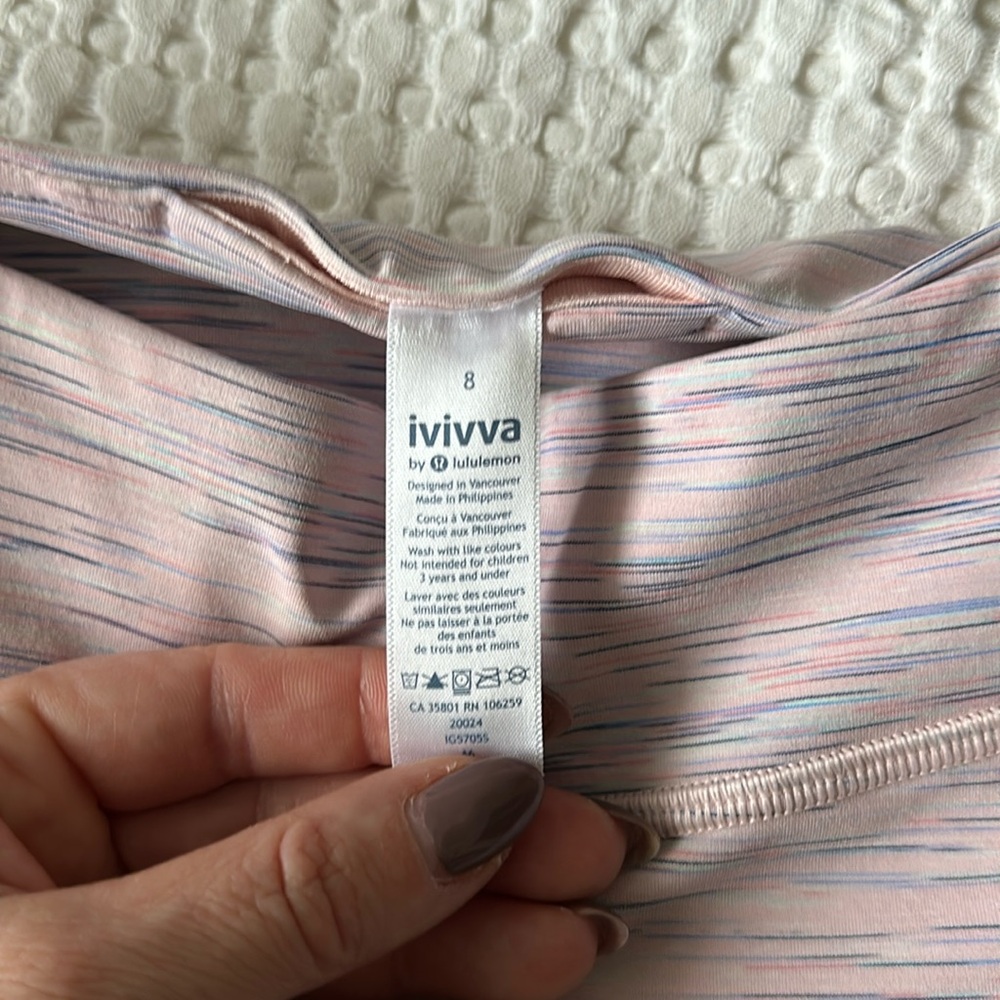 Ivivva pink leggings